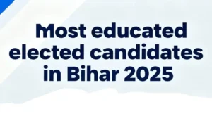 most educated mla bihar