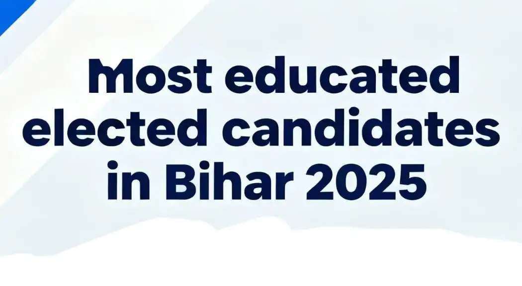 most educated mla bihar