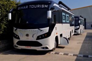 luxury caravan bus