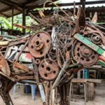 metal scrap artist arun kumar saharanpur