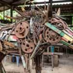 metal scrap artist arun kumar saharanpur