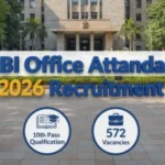 RBI Office Attendant Recruitment 2026