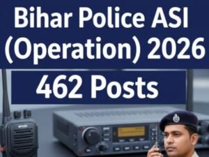 Bihar Police ASI Operation Vacancy 2026