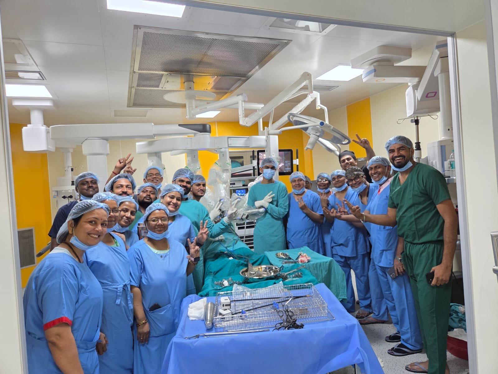 IGIMS Patna First Robotic Surgery