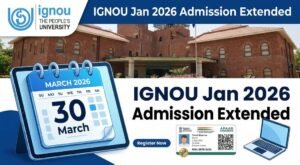 IGNOU Admission Jan 2026