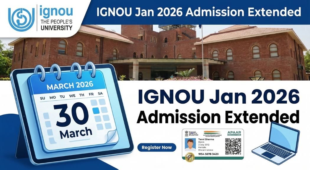 IGNOU Admission Jan 2026
