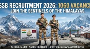 SSB Recruitment 2026 Notification