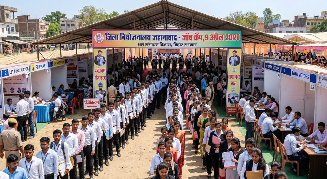 जहानाबाद रोजगार मेला 9 अप्रैल 2026